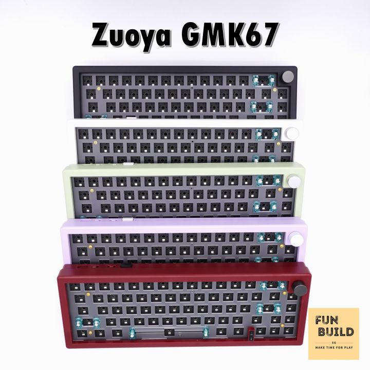 Zuoya Gmk Trimode Barebones Mechanical Keyboard Lazada Singapore