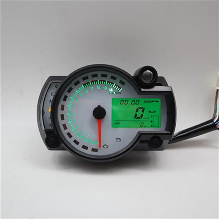 KOSO RX2N Tachometer Fuel Meter LCD Digital Motorcycle Odometer