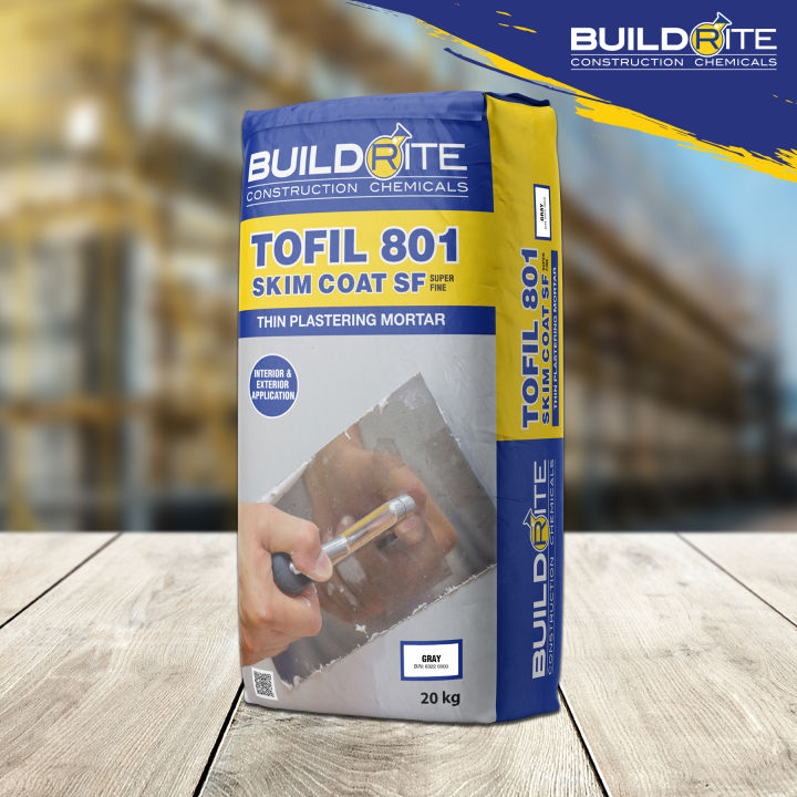 Tofil Buildrite Skim Coat Sf Thin Plastering Mortar Kg Lazada Ph