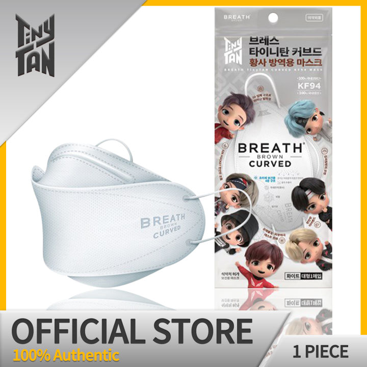 Breath Tinytan Mask Curved Kf Bts Mask Lazada Ph