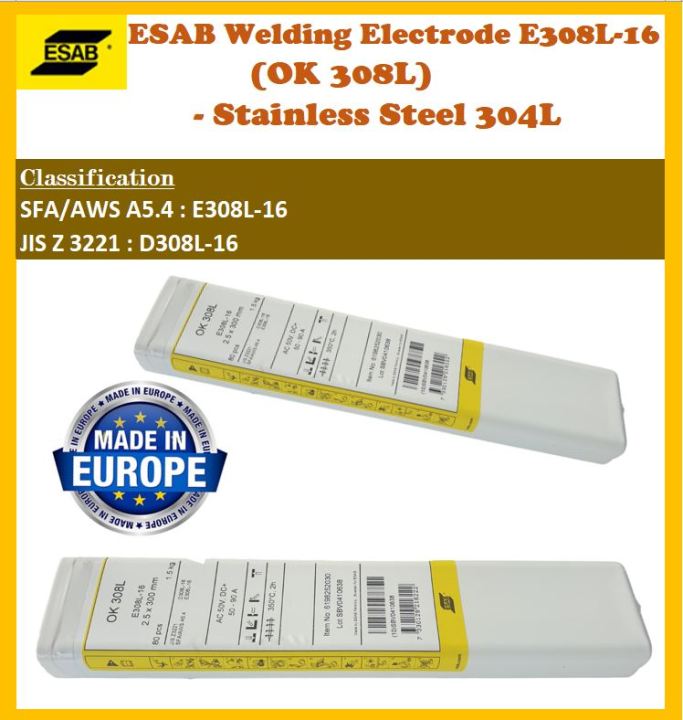 Esab Welding Electrode E L Ok L Stainless Steel L