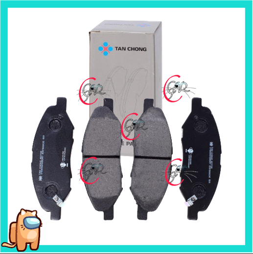 FRONT DISC BRAKE PAD 100 ORIGINAL TANCHONG NISSAN SYLPHY G11