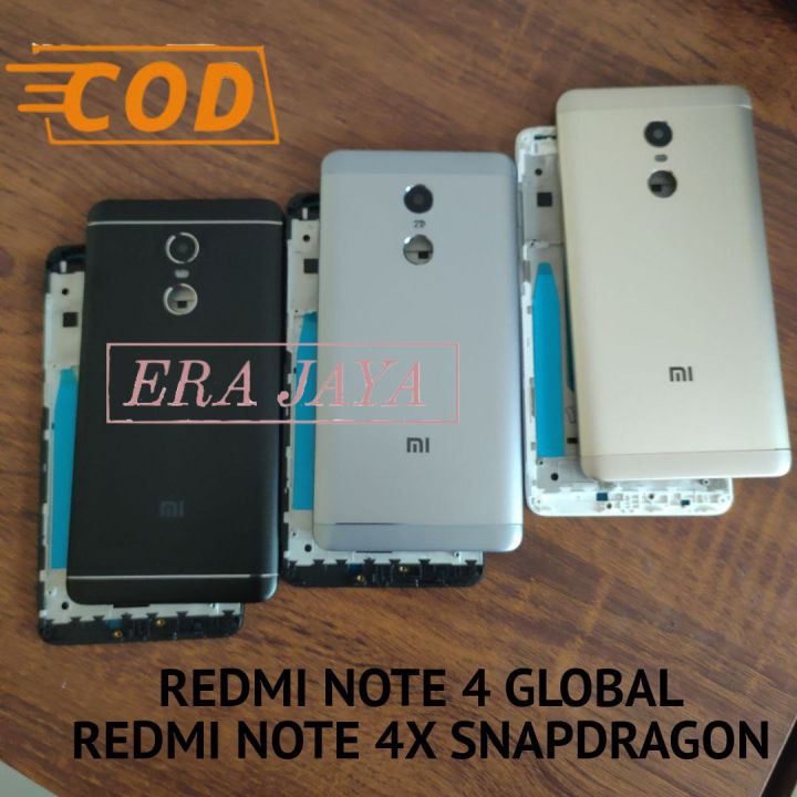 XIAOMI Redmi Note 4 Global Note 4X Snapdragon Casing Fullset Xiaomi