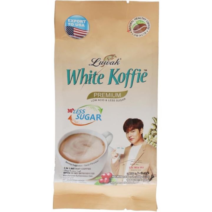 Luwak White Koffie Premium Less Sugar S Lazada Indonesia