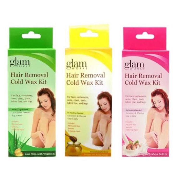 Glamworks Hair Removal Cold Wax Kit Lazada PH