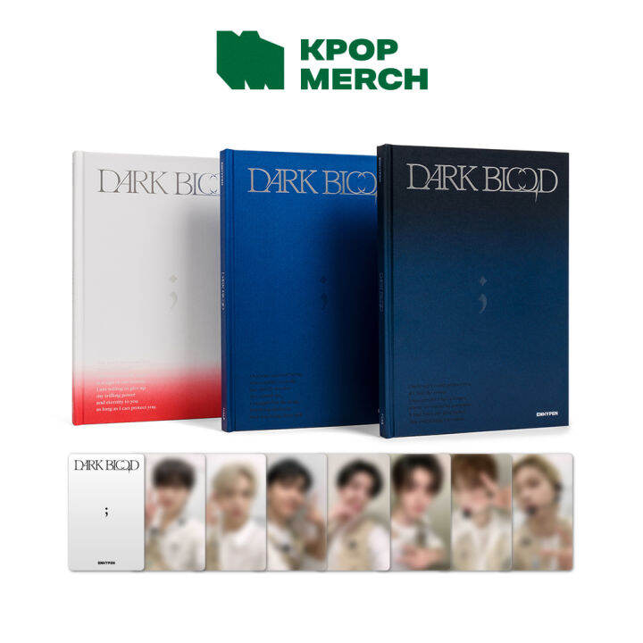 Kpopmerch Lucky Draw Enhypen Th Mini Album Dark Blood