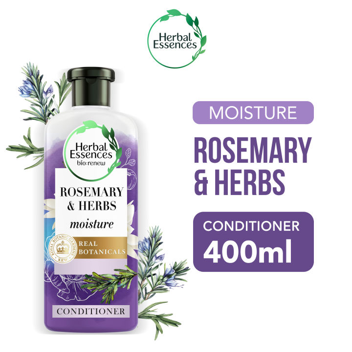 Herbal Essences Bio Renew Moisture Rosemary Herbs Natural Origin