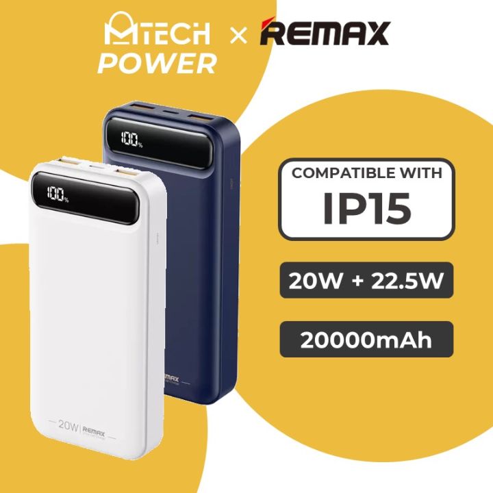 REMAX Bole Series Power Bank 10000mAh 20000mAh 20W 22 5W PD QC