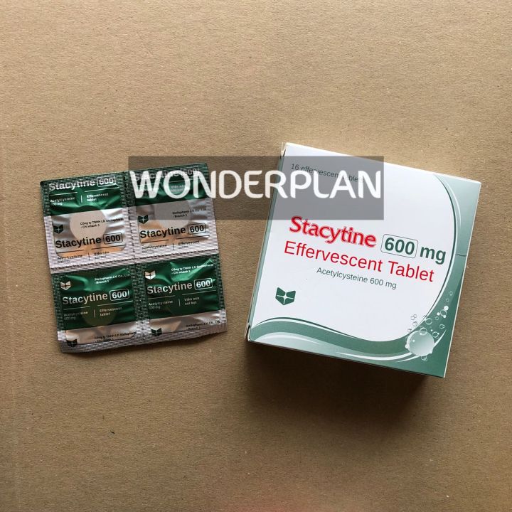 Wonder Plan Stacytine Mg Effervescent Tablet Acetylcysteine Mg S