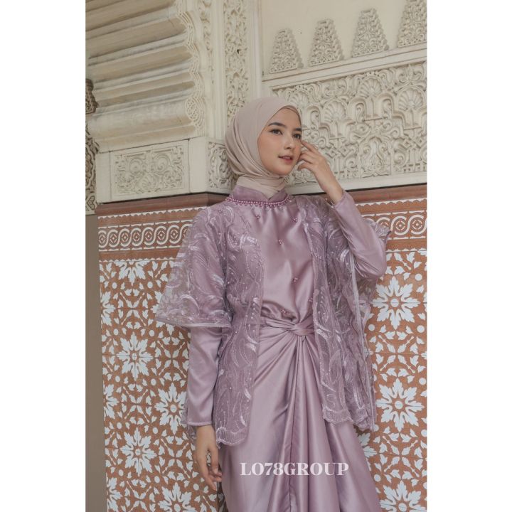 Ada Jumbo Ld Naira Maxi Dress In Lilit Gamis Free