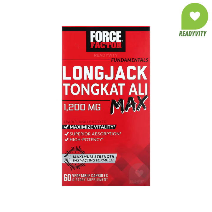 Force Factor Fundamentals Longjack Tongkat Ali Max Mg