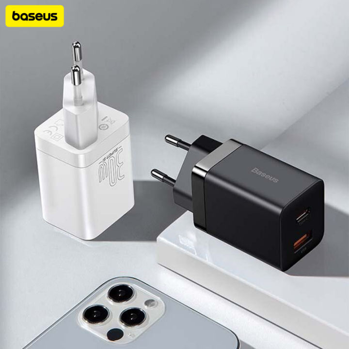 Baseus Super Si Pro Quick Charger C U W Eu Ccsup E Lazada Indonesia