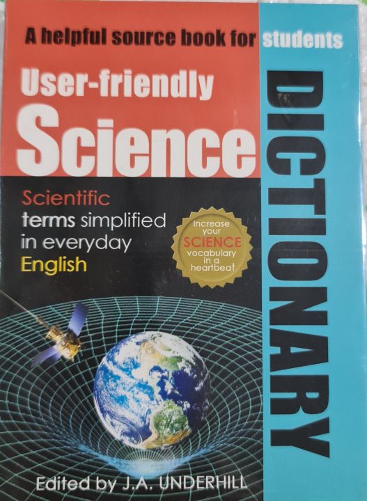 User Friendly Science Dictionary By J A Underhill Lazada Ph