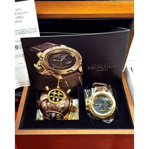 Alexandre Christie Pria AC 6481 MA Automatic Limited Edition Bronzium