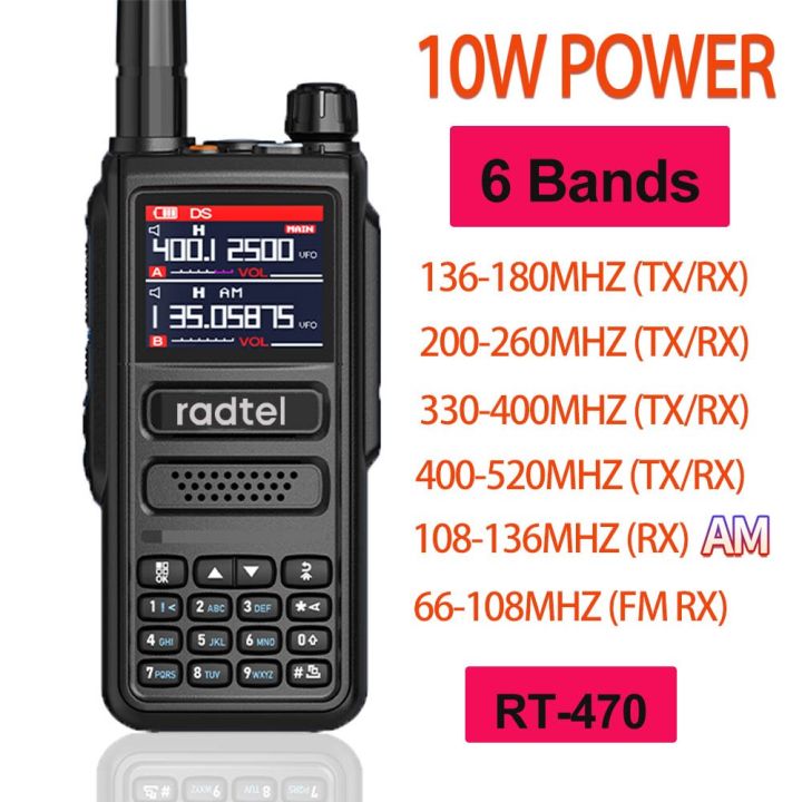 Radtel Rt Bands Amateur Ham Two Way Radio Station Ch W Air