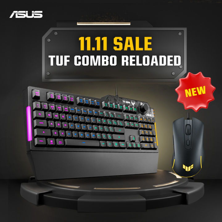 Asus Tuf Gaming Keyboard Mouse Combo Bundle Tuf Gaming M And Tuf