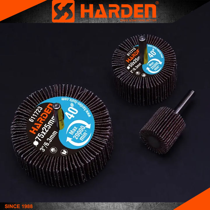 Harden Flap Wheel With Shaft X X Mm X