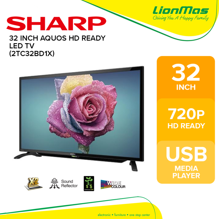 Sharp Inch Aquos Hd Ready Led Tv Sha Tc Bd X Lazada