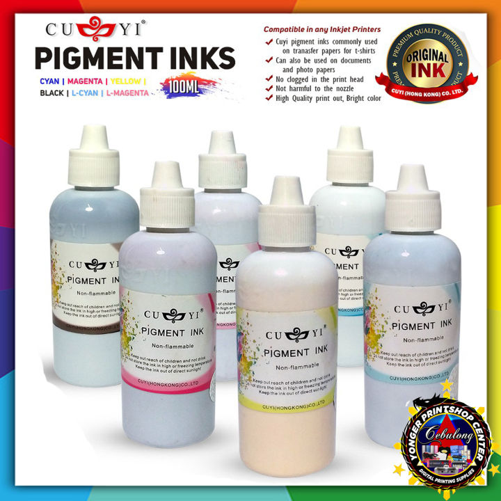 Btl Cuyi Pigment Ink Ml Cmyk L C L M Cebulong Yonger Lazada Ph