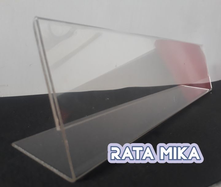 Papan Nama Meja Name Plate Holder Acrylic Mm Lazada Indonesia