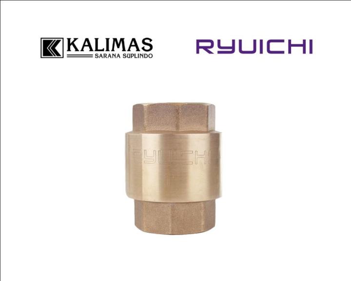 Tusen Klep Kuningan D 3 4 Drat RYUICHI Spring Check Valve