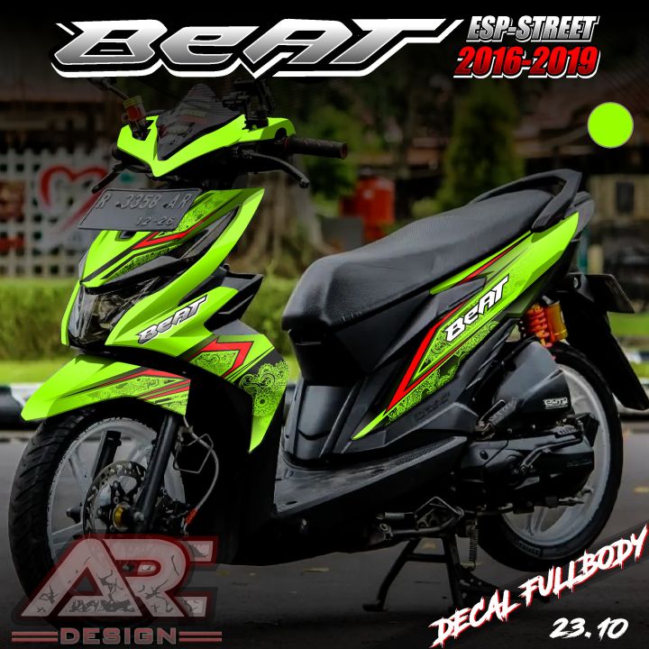 Cod Terbaru Decal Sticker Honda Beat Esp Street