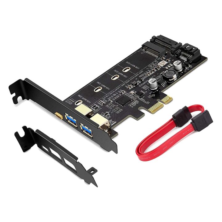 Pci E To Usb Pci Express Card Incl Usb C And Usb A Ports M