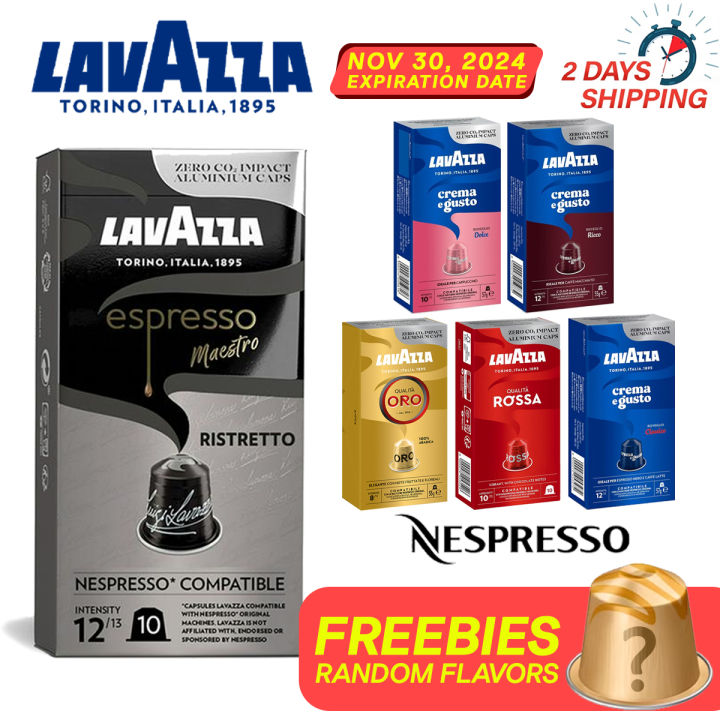 Lavazza Nespresso Compatible Capsules For Nespresso Original Line