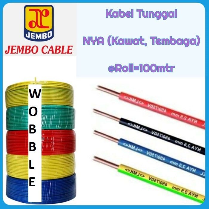 Kabel NYA Jembo 1x2 5 100Mtr Lazada Indonesia