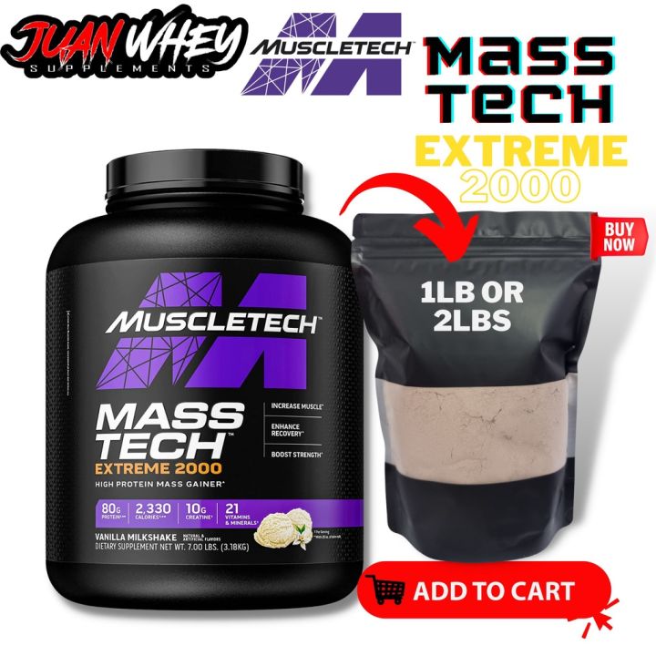 Muscletech Mass Tech Masstech Extreme Lb Lbs Wtih Freebies