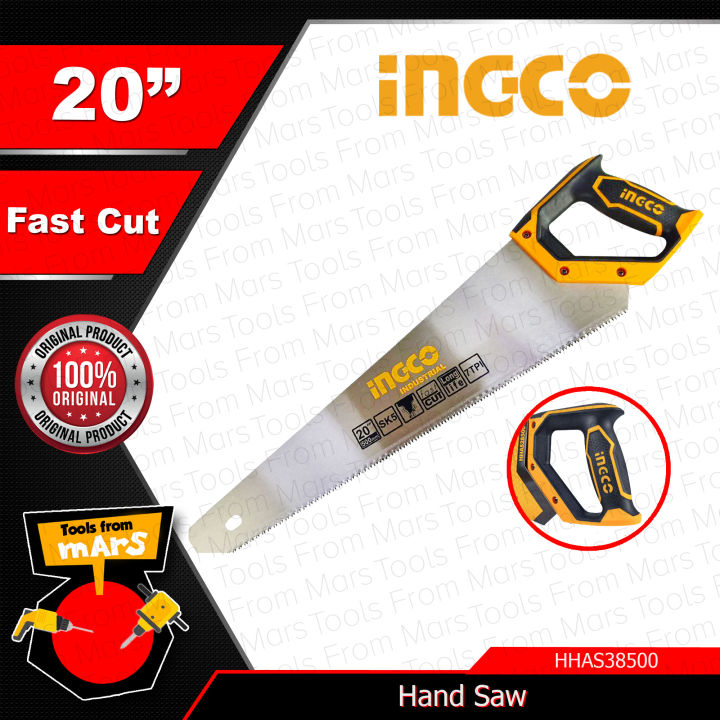 INGCO Hand Saw 20 500mm HHAS38500 TOOLS FROM MARS IHT Lazada PH