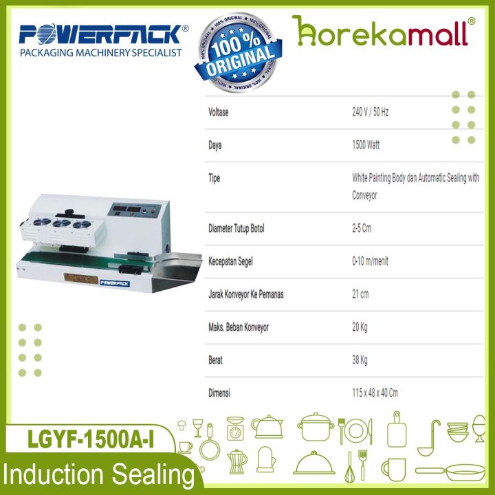 Mesin Segel Induksi Elektro Magnetik Induction Sealing LGYF 1500A I