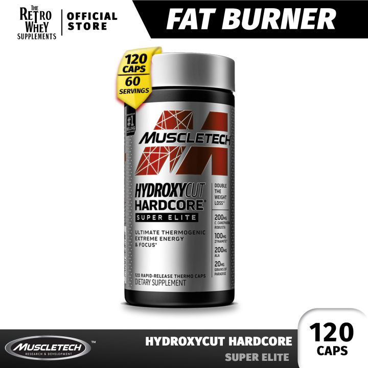 MuscleTech Hydroxycut Hardcore Super Elite 120 Caps Weight Loss