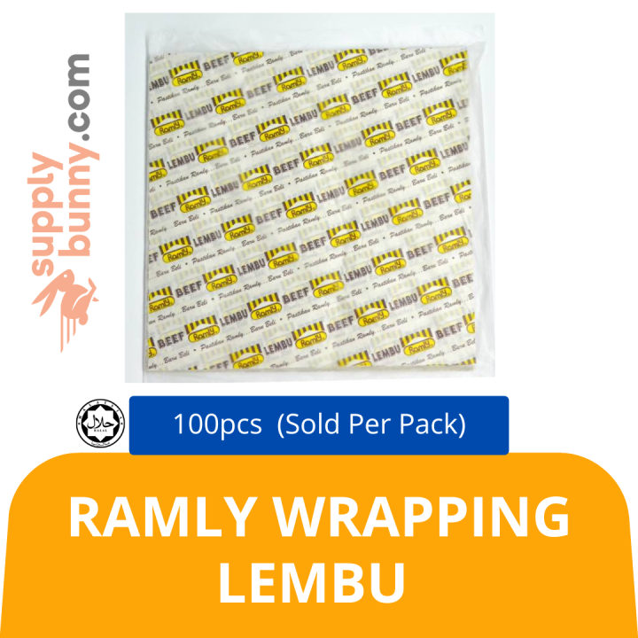 Klang Valley Only Ramly Wrapping Lembu Sold Per Pack Chongsway Lazada