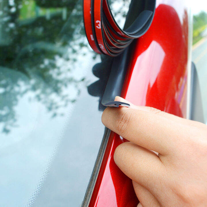 3 Meter Car Window Sealant Rubber Sticker Sunroof Triangular Window