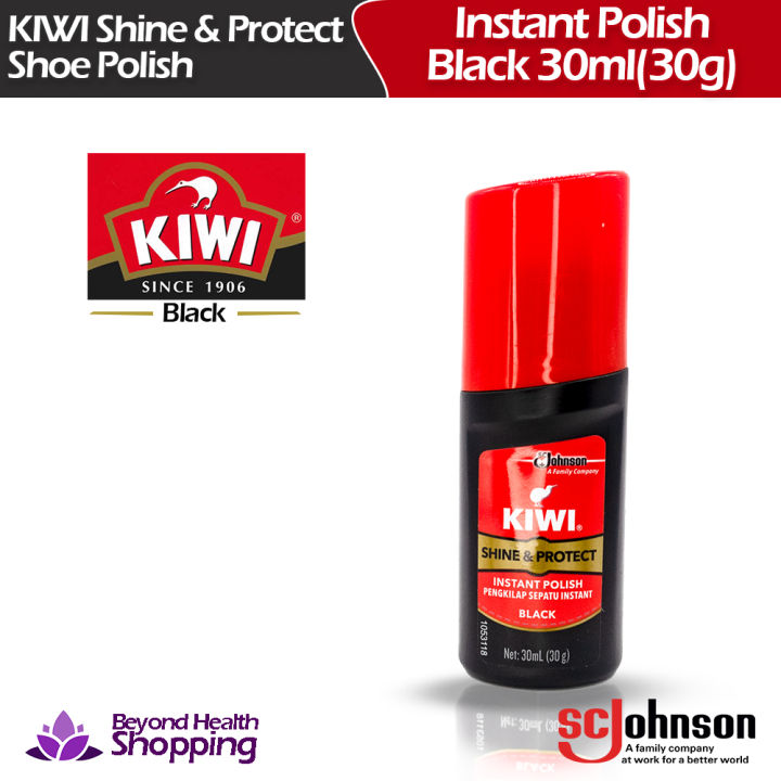 Kiwi Shine And Protect Black Travel Size Instant Shoes Polish G