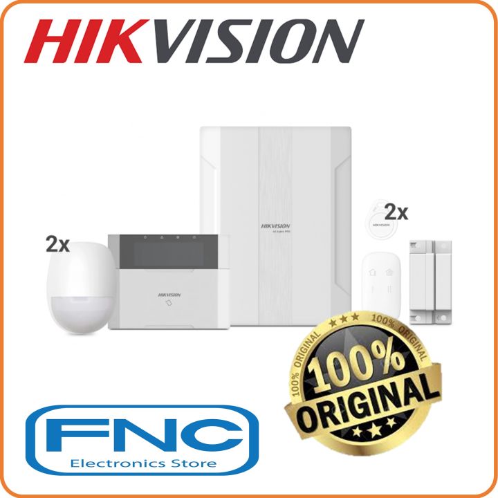 HIKVISION DS PHA64 Kit WB Wired Security Alarms 8 On Board Zones