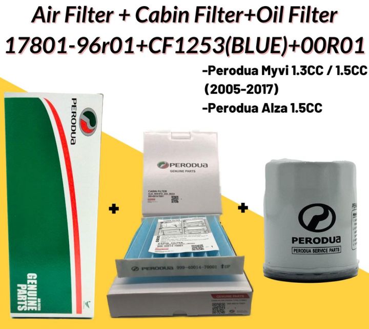 Originalair Filter Alza Myvi Original Cabin Filter Perodua Myvi