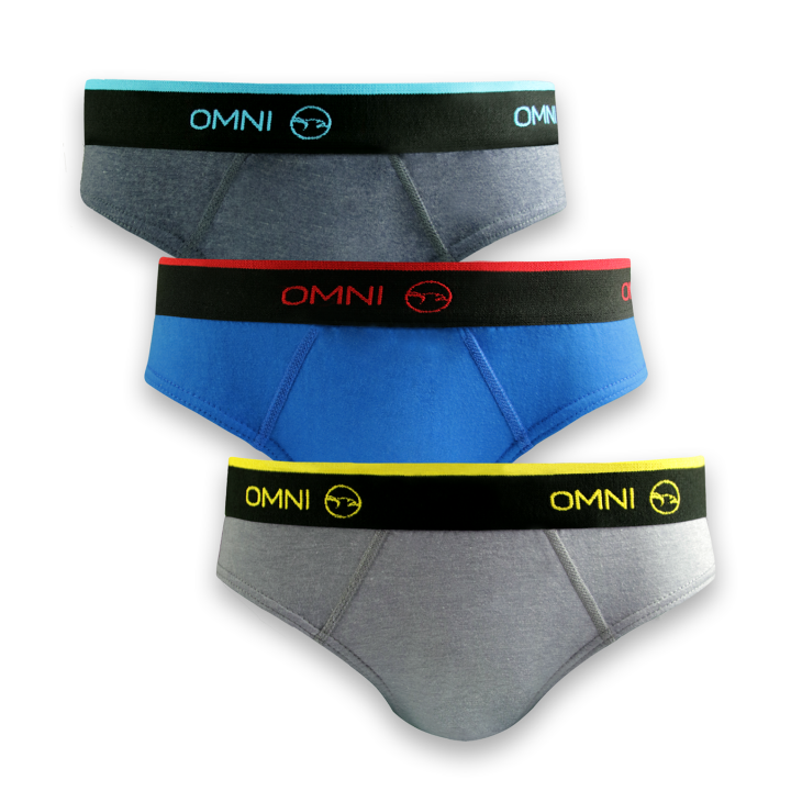 OMNI By SO EN Men S In OMNICS Collection Cotton Bikini Outside Briefs