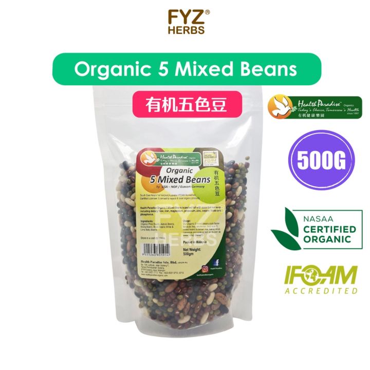 Health Paradise Organic Mixed Beans G Lazada