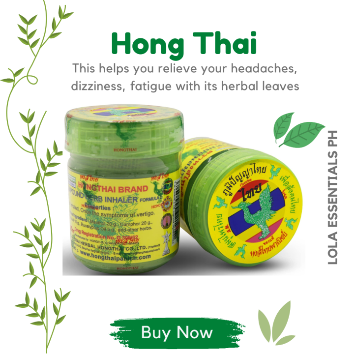 Hong Thai Herbal Inhaler Thailand Lazada Ph