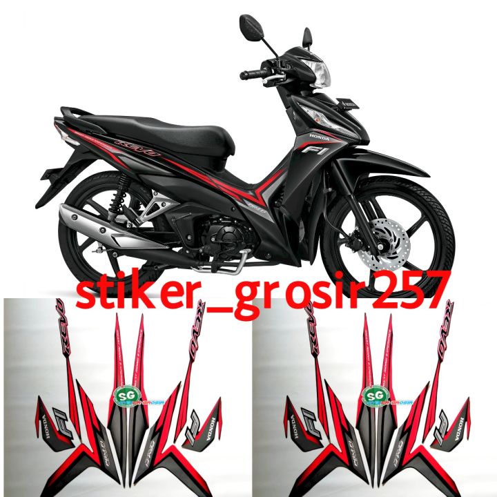 Stiker Striping Lis Les Polet Body Honda Revo Tahun Fi