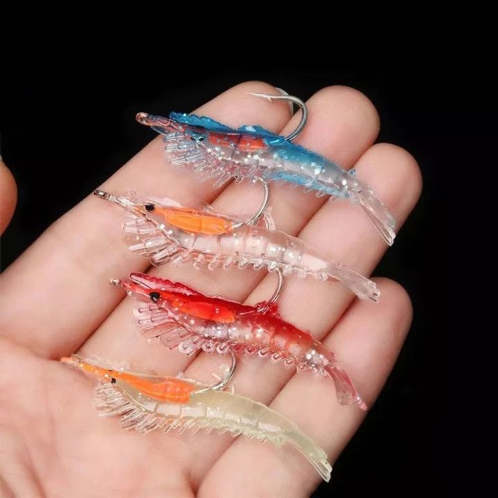 ESTALL Artificial Luminous Simulation Shrimp Bait Shrimp Soft Realistic