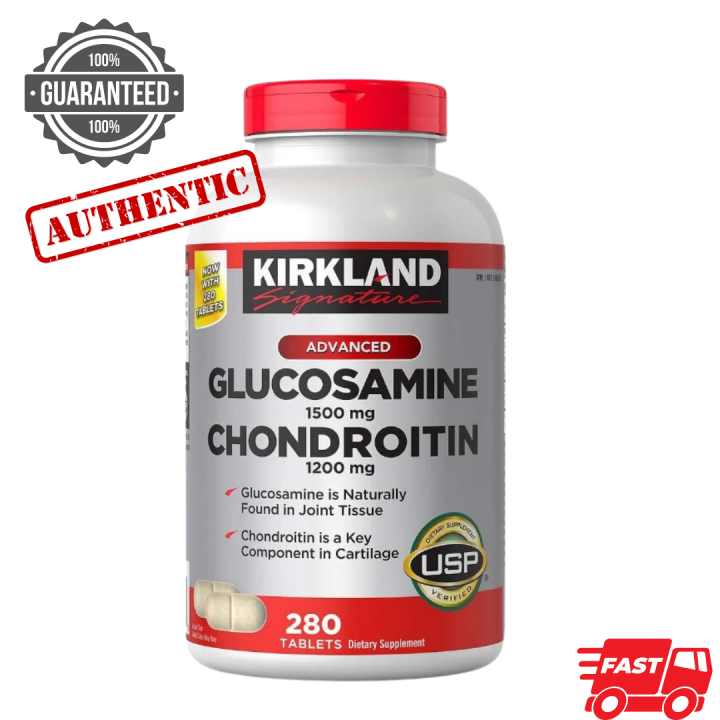 Kirkland Signature Glucosamine Hci Mg And Chondroitin Sulfate