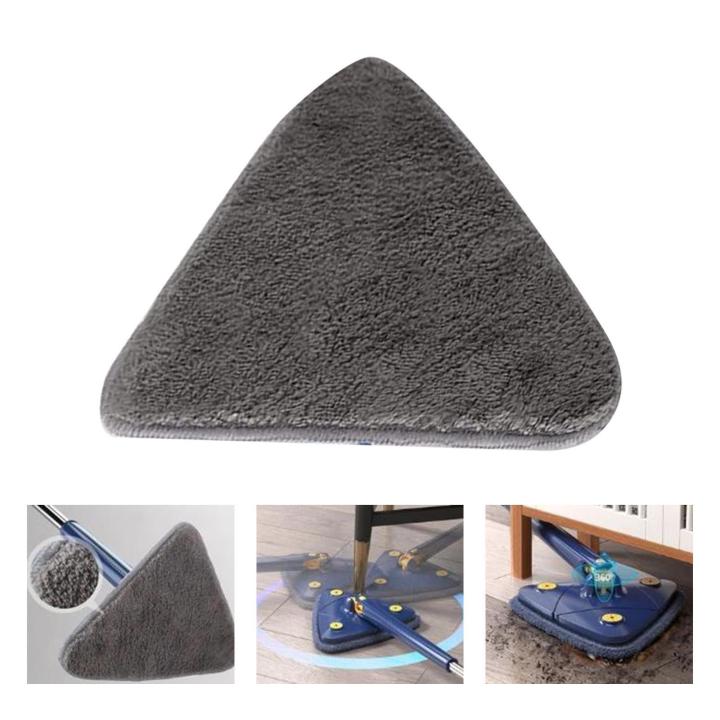 Triangle Refill Mop Microfiber Mop Pad Cloth Only Lazada