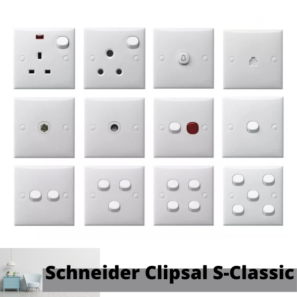 Full Range Schneider Clipsal S Classic Series Home Switches Sockets