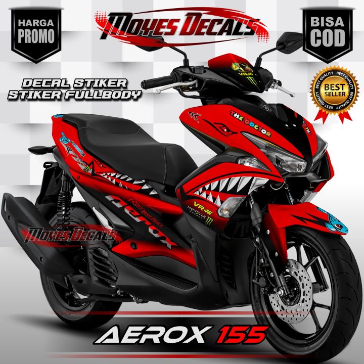 Bisa Cod Bayar Di Tempat Decal Aerox Decal Motor Aerox Stiker