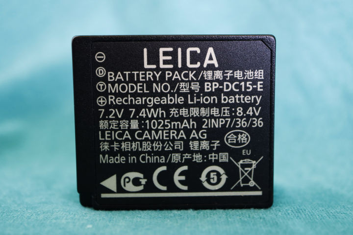 Leica Bp Dc E Rechargeable Lithium Ion Battery Original Genuine