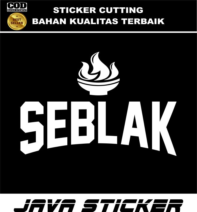 Stiker Cutting Variasi Kaca Etalase Gerobak Seblak Lazada Indonesia