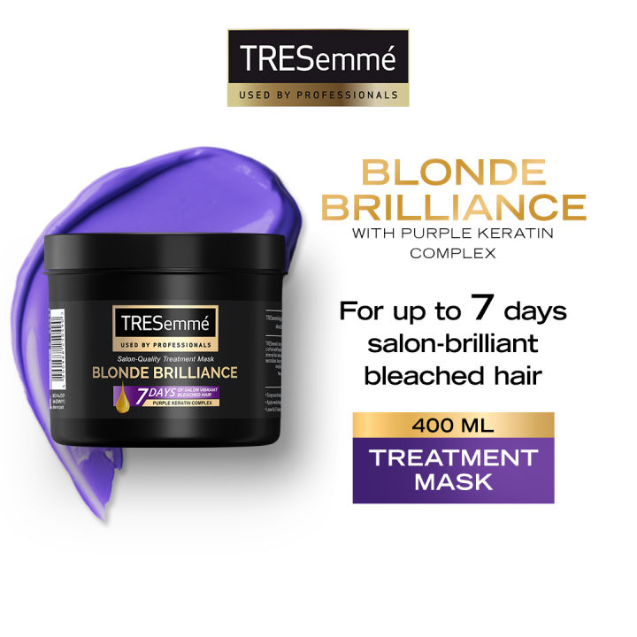 Tresemme Blonde Brilliance Professional Weekly Treatment Mask 400ml